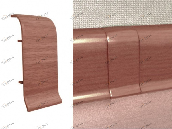 Соединитель с текстурой 122 Дуб мореный (2 шт) RICO LEO 2541355