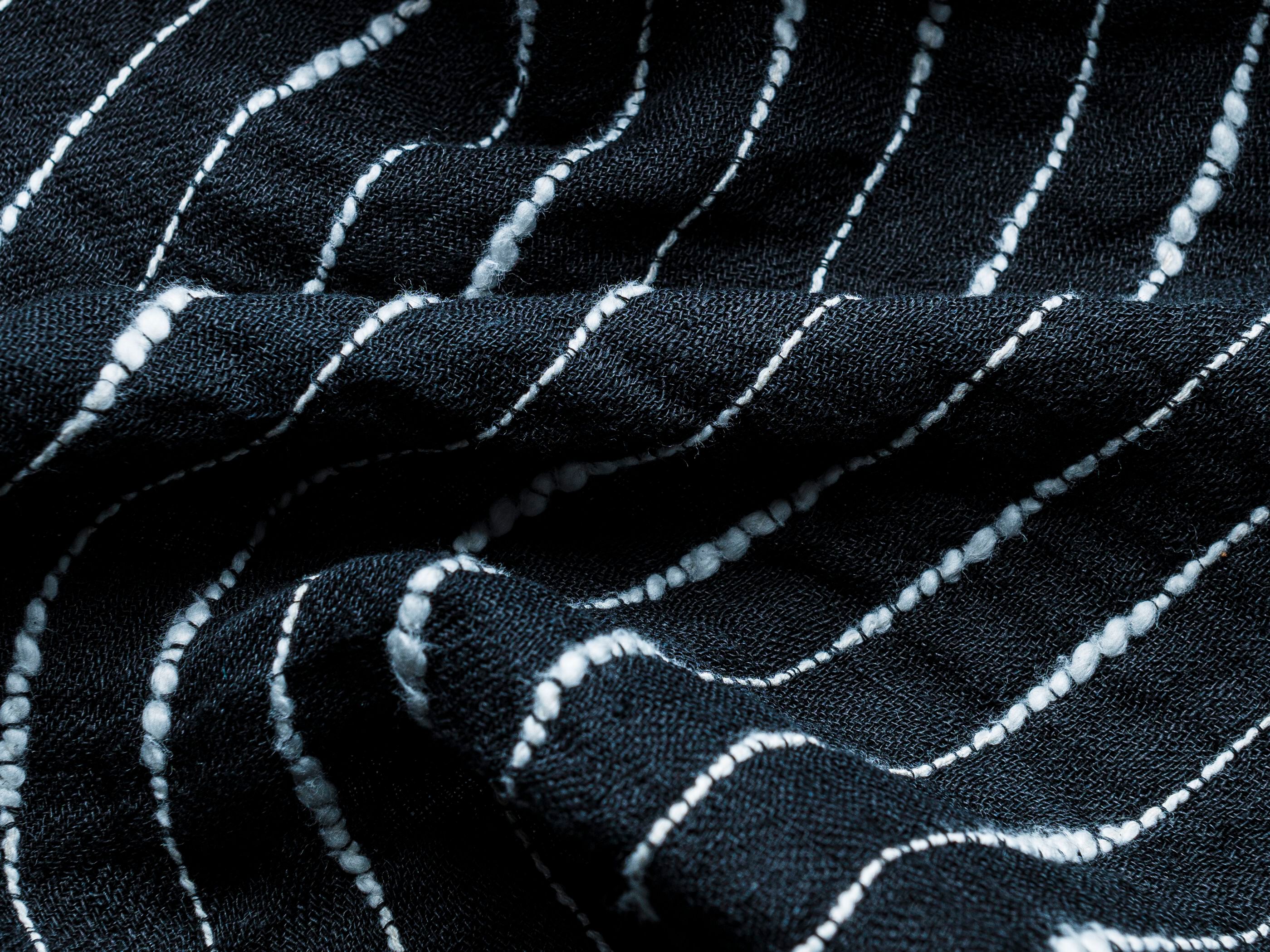 Льняная и хлопковая полосатая ткань The House of Lyria ARCO ARCH-00060664