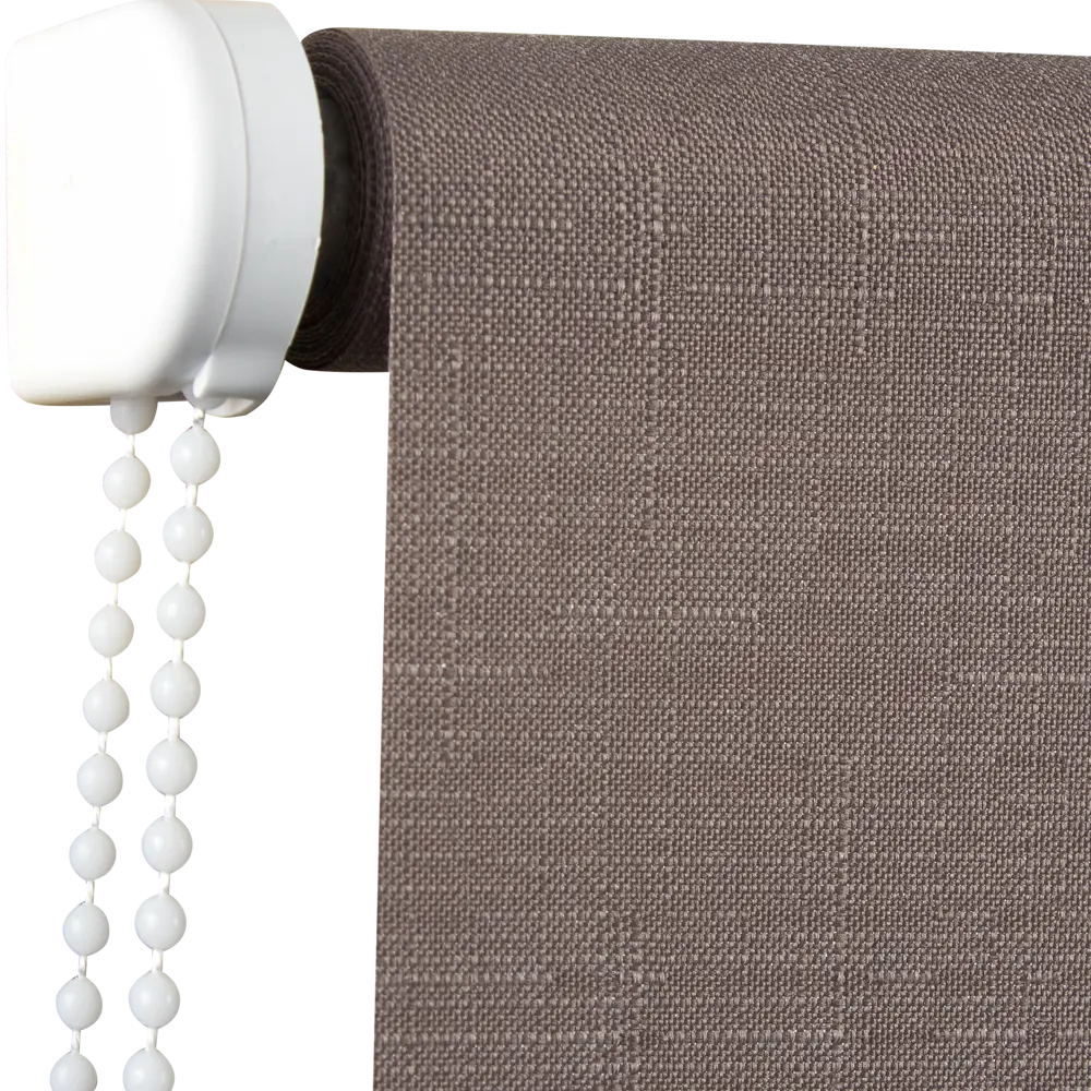 Штора рулонная Inspire Шантунг 50x160 см коричневая STLM-2129123 - Вид №1