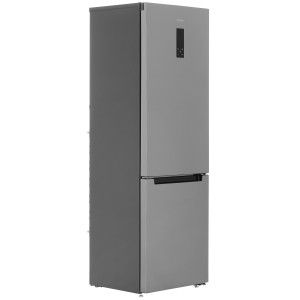 9071545 Холодильник с морозильником   Бирюса I960NF серебристый