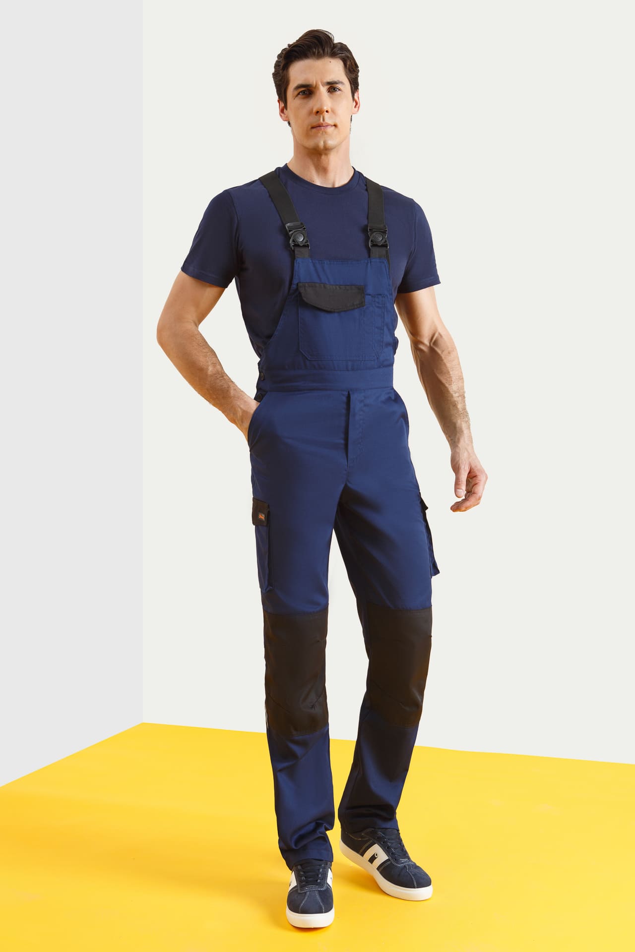 64617 Костюм  NEW 2 темно-синий с черным STATUS  Летняя спецодежда  размер 44-46/170-176  - Вид №12