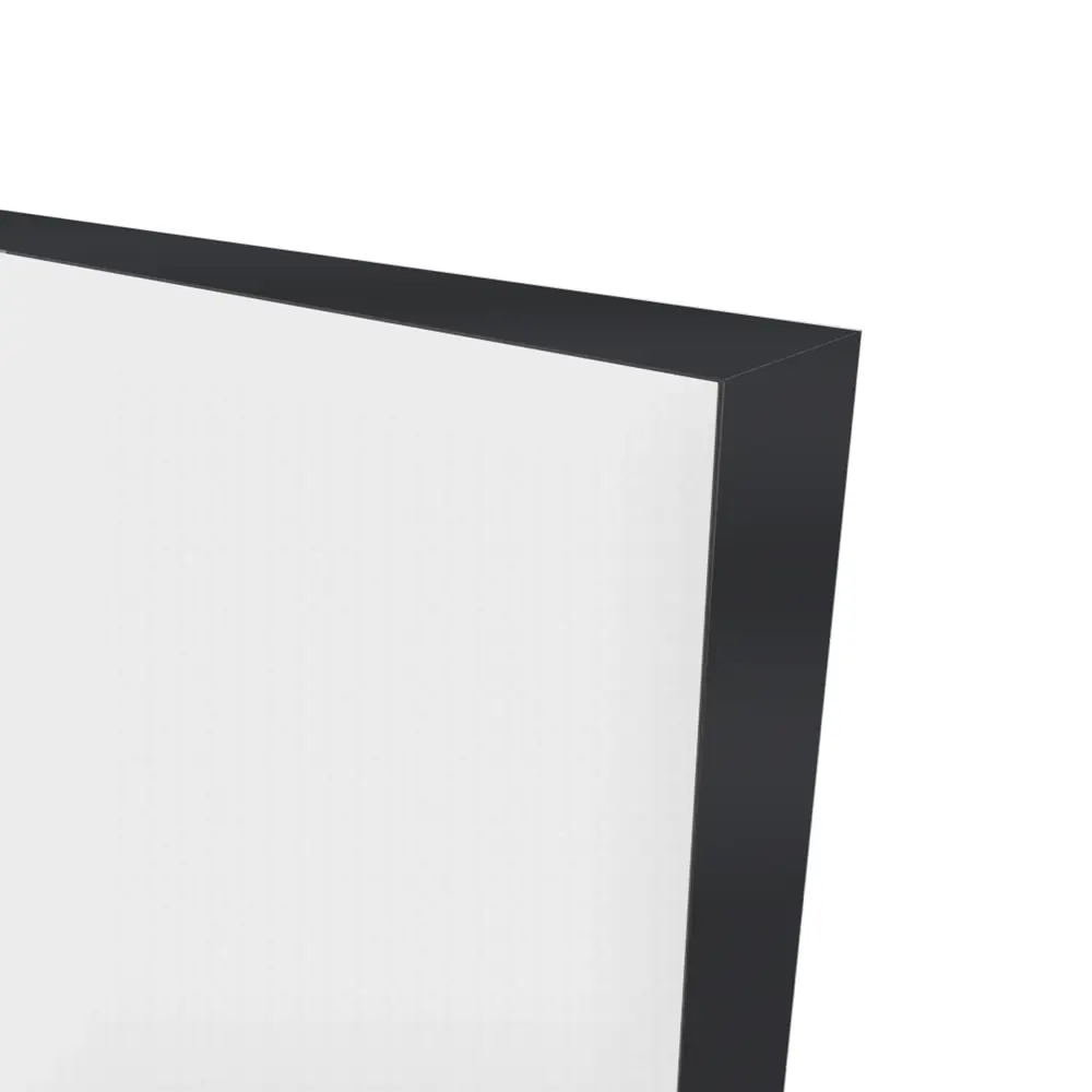 Дверь межкомнатная глухая Invisible 70x220 см цвет белый с замком черная кромка левая 89433702 STLM-2069012 VELLDORIS  - Вид №6