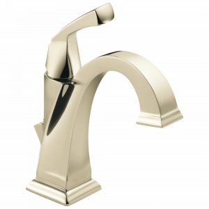 551-PN-DST Смеситель для ванной с одной ручкой Delta Faucet Dryden Полированный никель