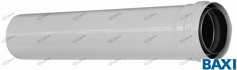 KHG71410541 Труба эмал. с внешней изол., диам. 80 мм, длина 1000 мм BAXI 
