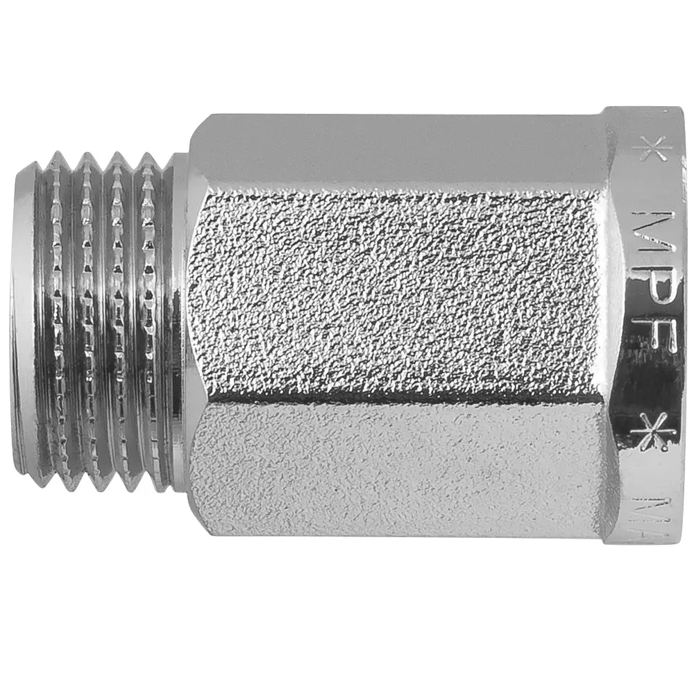 Удлинитель трубопроводный MPF 1/2" с никелированным покрытием 89409158 STLM-1565478 - Вид №2