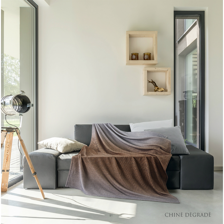 Плед Chine Degrade 03, 130х180 см, мультиколор MARZOTTO CHINEDEGRADE03 - Вид №1