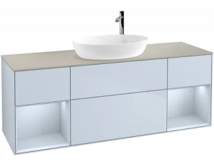 Villeroy&Boch Тумба под раковину Прямоугольная версия F983HAHA Finion Cloud Matt Lacquer