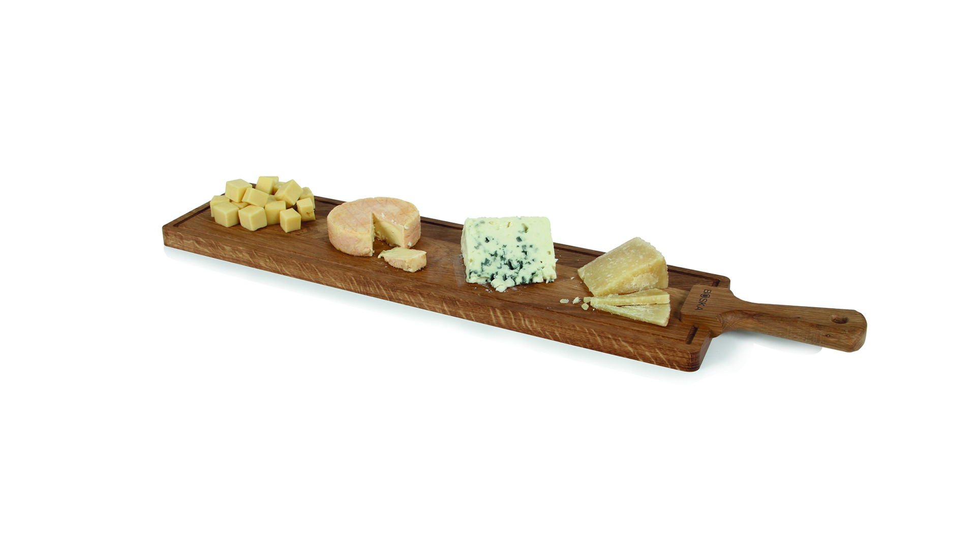 10584873 Boska Доска сервировочная для сыра и закусок Boska "Друзья" 73x15х2см, дуб Дерево  - Вид №2