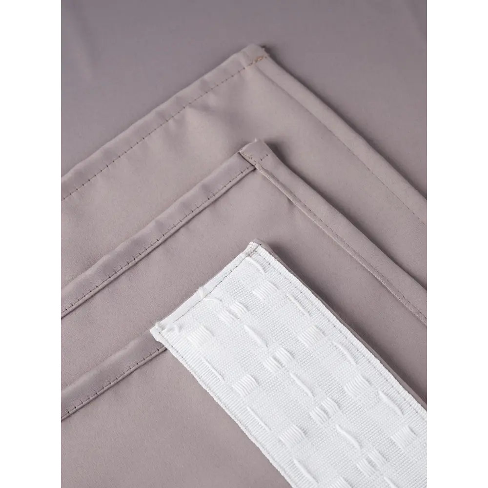 Штора на ленте блэкаут 140x270 см цвет серо-коричневый СТОЛИЦА ТЕКСТИЛЯ STLM-2151599 - Вид №3