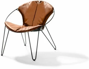 Joli Штабелируемое кожаное кресло Wire