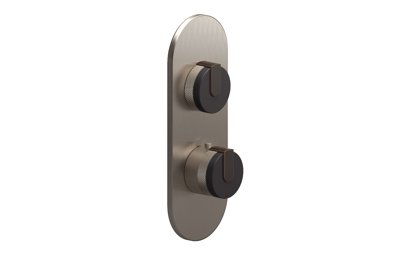 E-8026-R1GME0-L1OB-BNi-T Планка M-Series с 2 ручками - Внешняя часть GRAFF MOD+