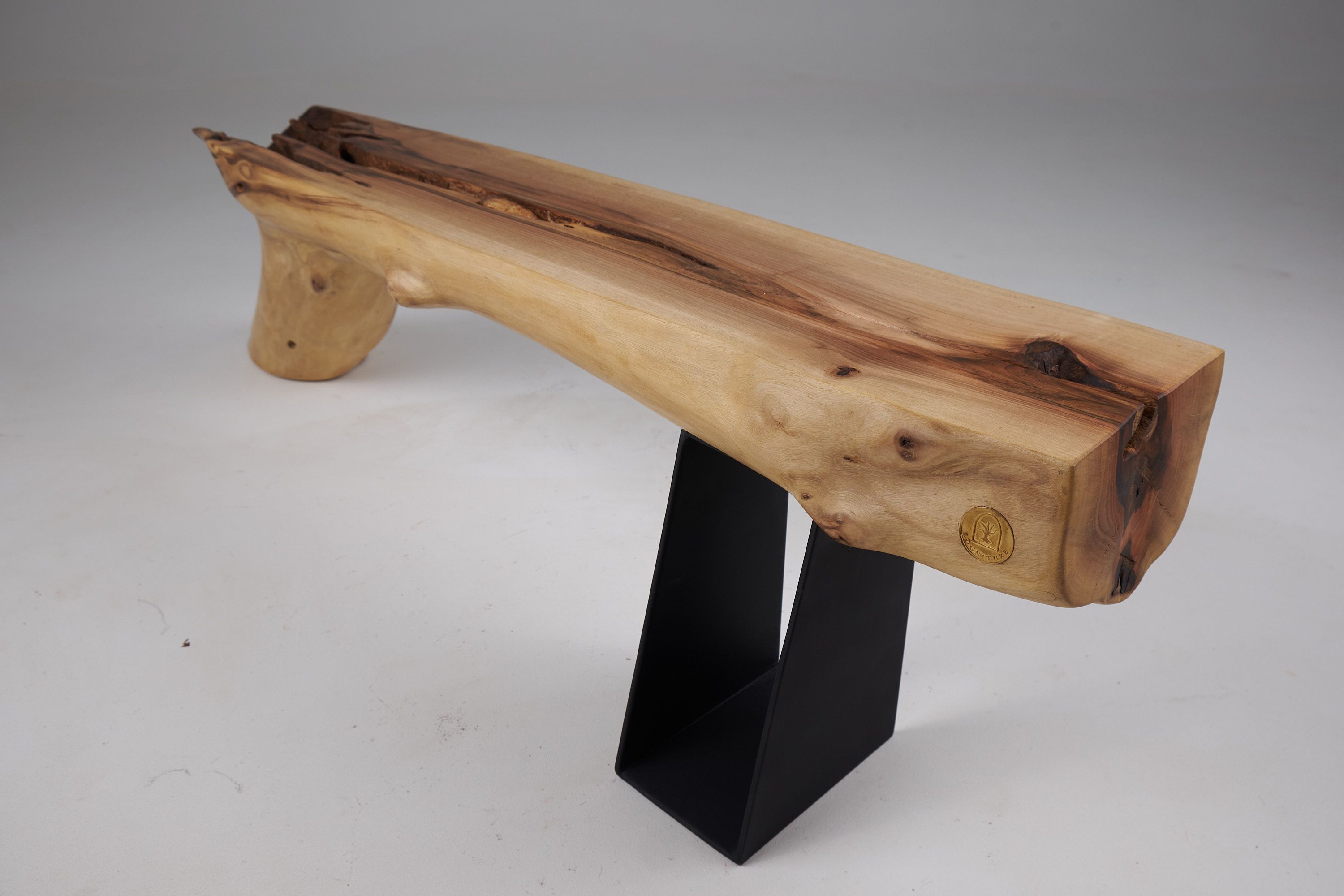 Скамья из грецкого ореха Logniture Leszy ARCH-00058698 - Вид №10
