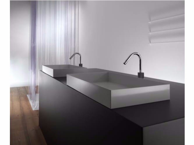 Один металлический прямоугольный умывальник Moab Industrial Line ARCH-00145183 - Вид №1