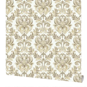 Обои бумажные Elysium Беркли белые 0.53 м 84500