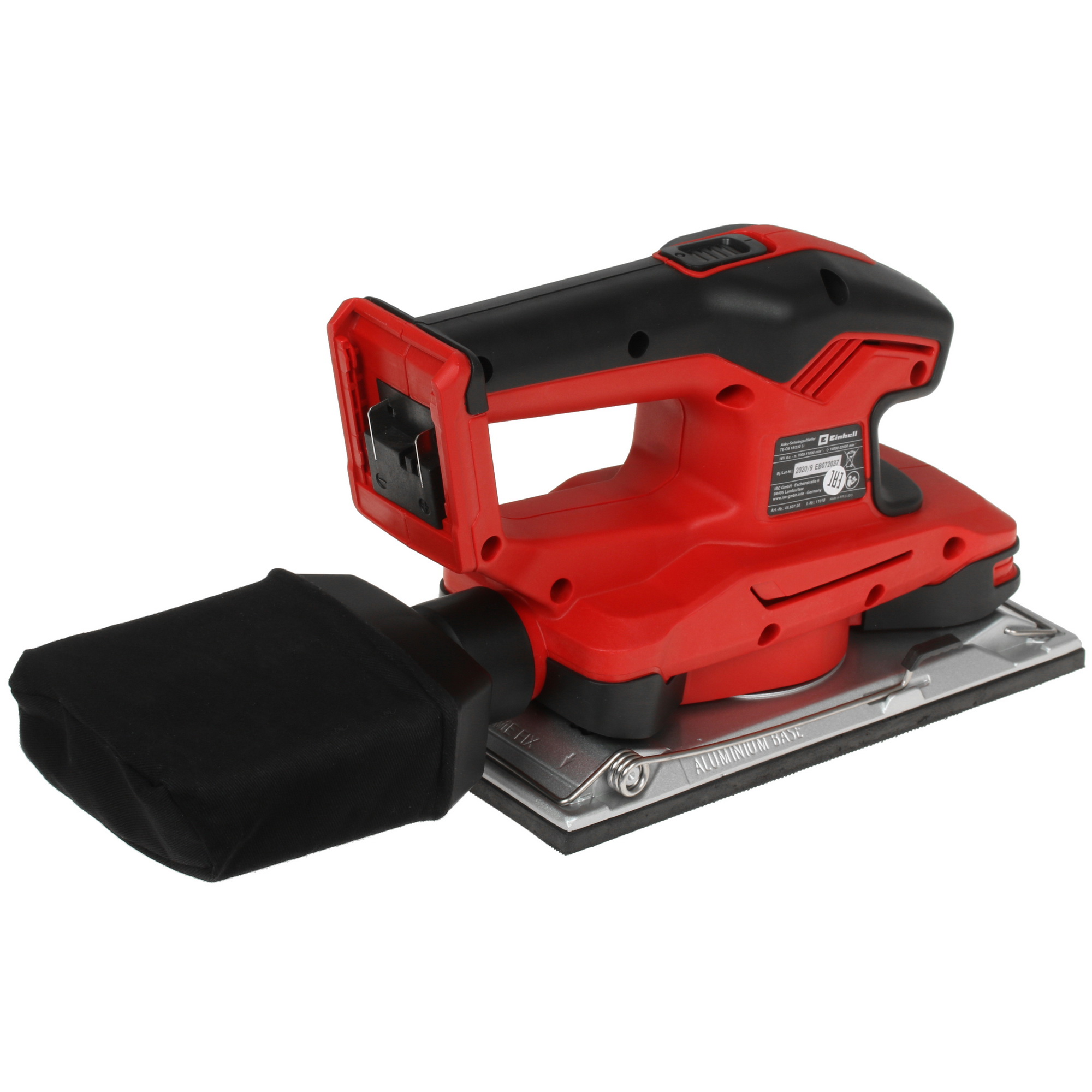 Виброшлифовальная машина Einhell TE-OS 18/230 Li- Solo Power X Change 18V  , Без ЗУ, Без АКБ 5322661 STDN-0119628 - Вид №1