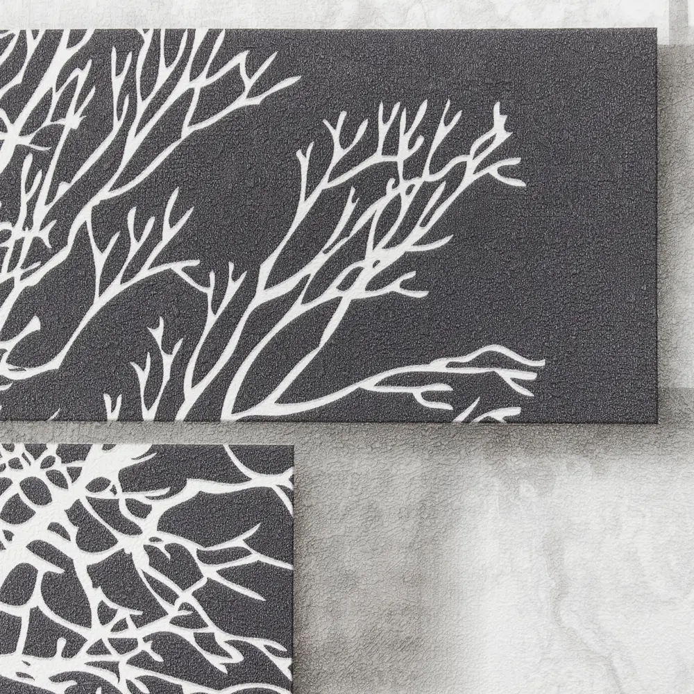 Обои флизелиновые Аспект Ру Каскад бело-черные 1.06 м 70369-14 STLM-2197630 - Вид №1