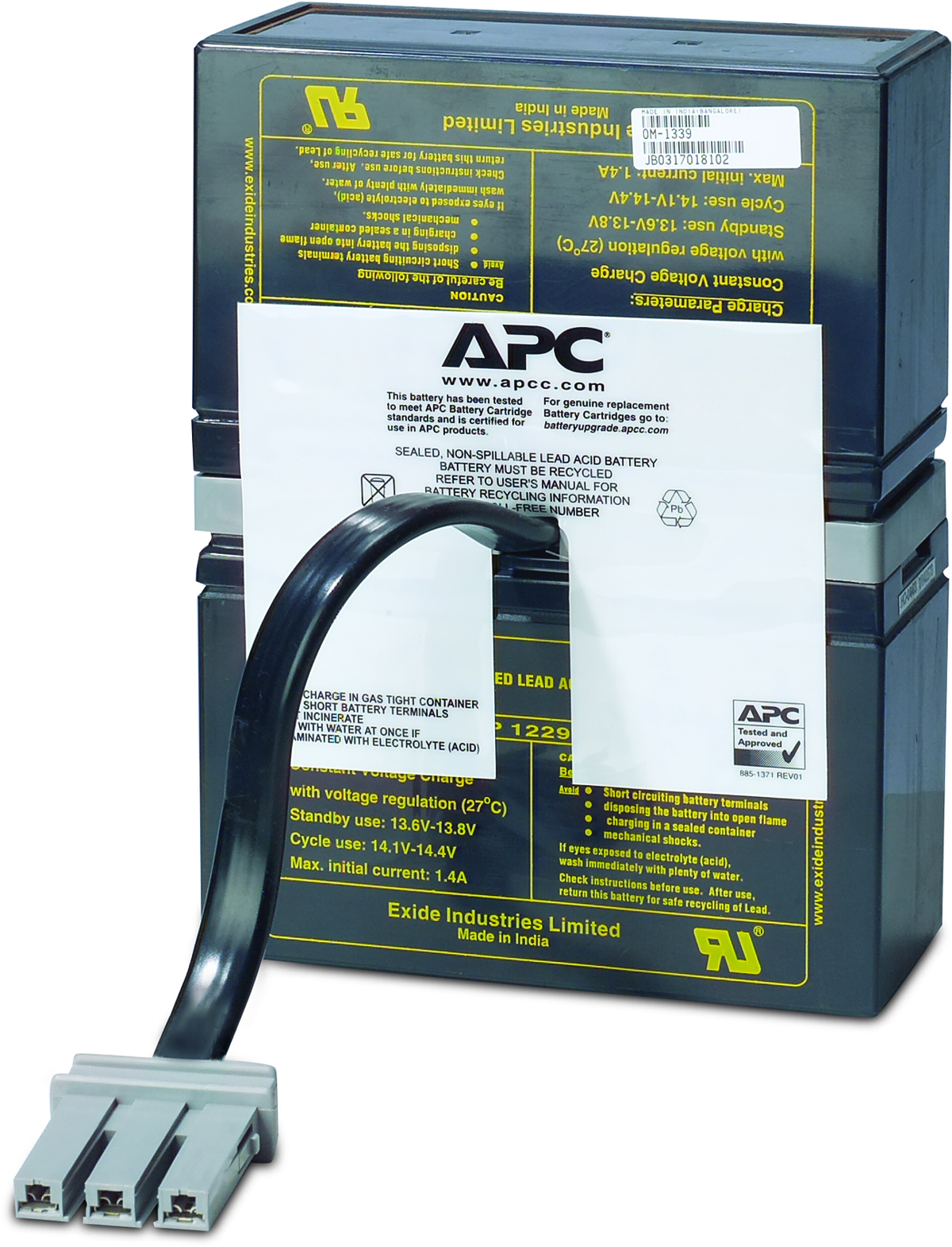 RBC32 replacement battery cartridge #32 APC Santreyd 