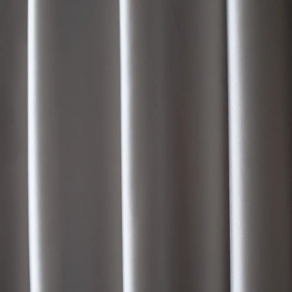 Штора на ленте 140x260 см цвет серо-бежевый GARDEN STLM-2076026 - Вид №1