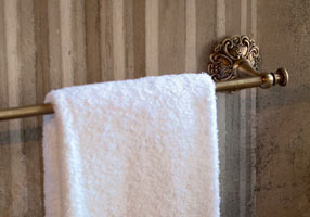 Gentry Home Настенный керамический подстаканник Ivy Хром GH103004  - Вид №1