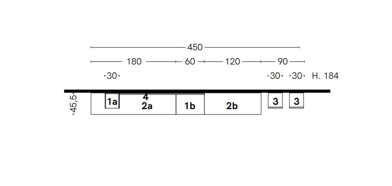 Модульная оборудованная стена Zalf Modulor ARCH-00003854 - Вид №4