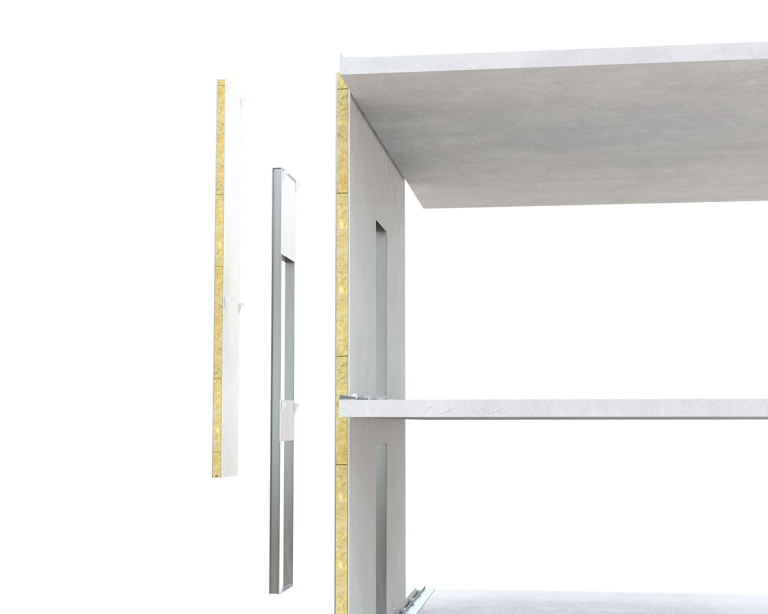 Наружная стена с двойной деформацией Jendy Joss Building модуль JJ ARCH-00053232 - Вид №4