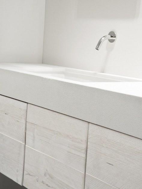 Moab80 Столешница для умывальника с предварительной отделкой lime® Prefinito calce sun-id-1456983 - Вид №1