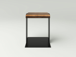 Стальной журнальный столик