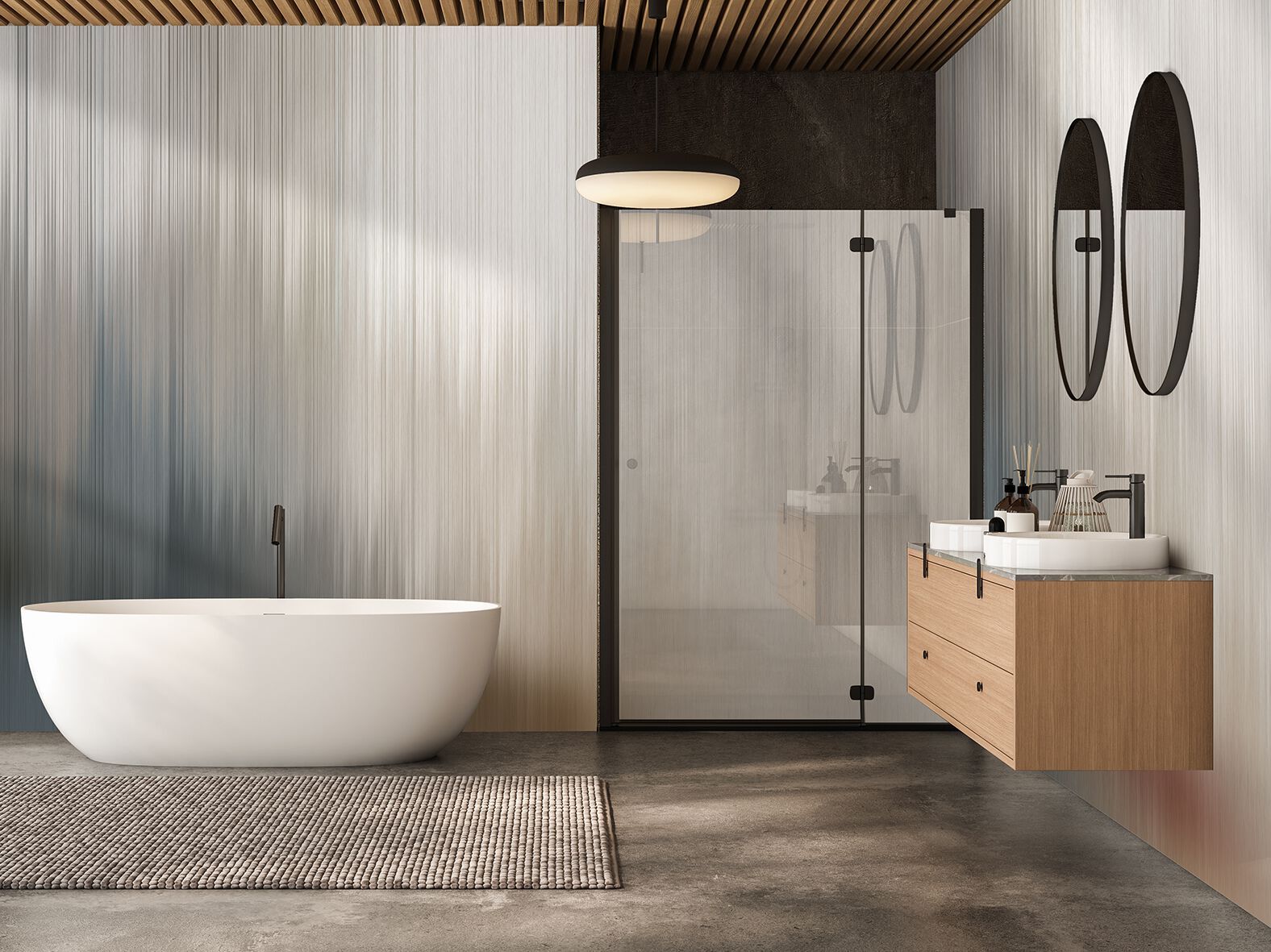 Carta da parati PVC free, eco-friendly, lavabile WallPepper WATERFALL ARCH-00106086