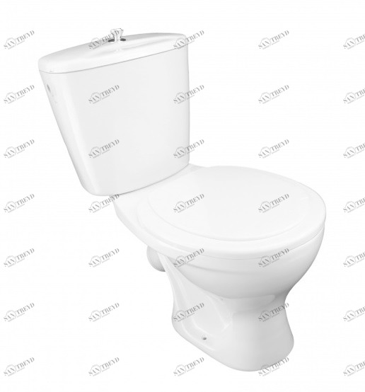 7123 Компакт унитаз с бачком Белый Лобненский Стройфарфор  Россия 