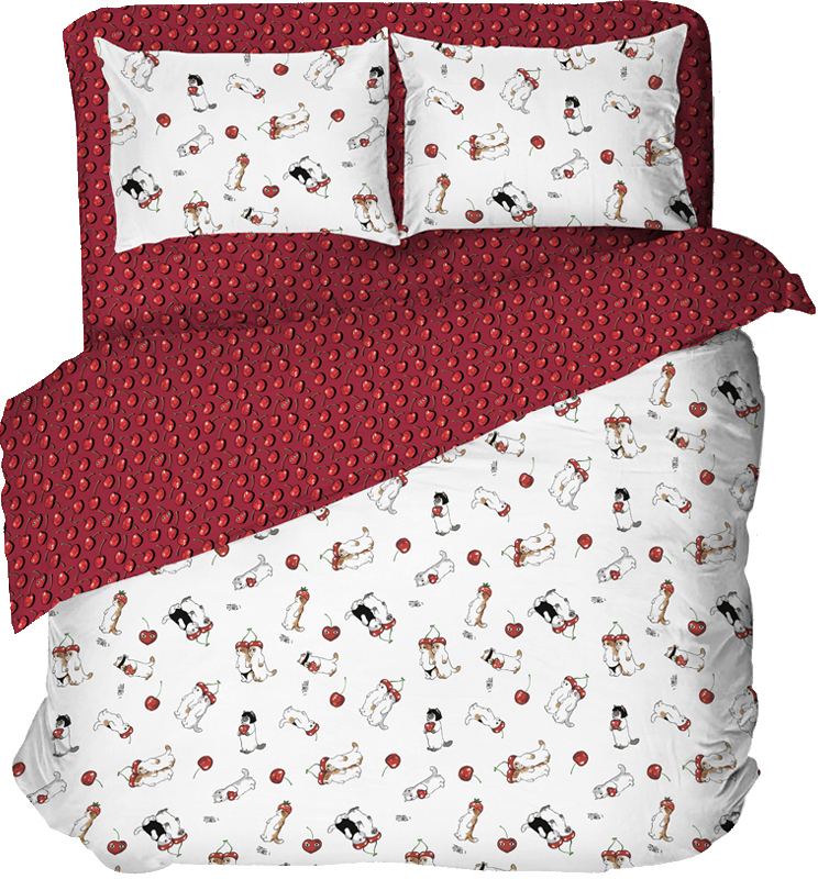 91279305 Комплект постельного белья евро поплин 231307 STLM-0533337 UNIQCUTE