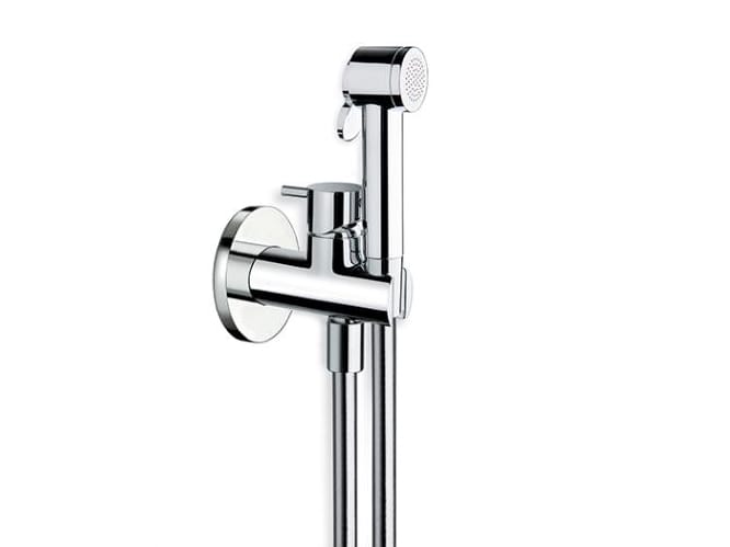 Настенный смеситель для биде из нержавеющей стали с ручным душем CRISTINA Rubinetterie WC Jet-Inox Collection ARCH-00120722