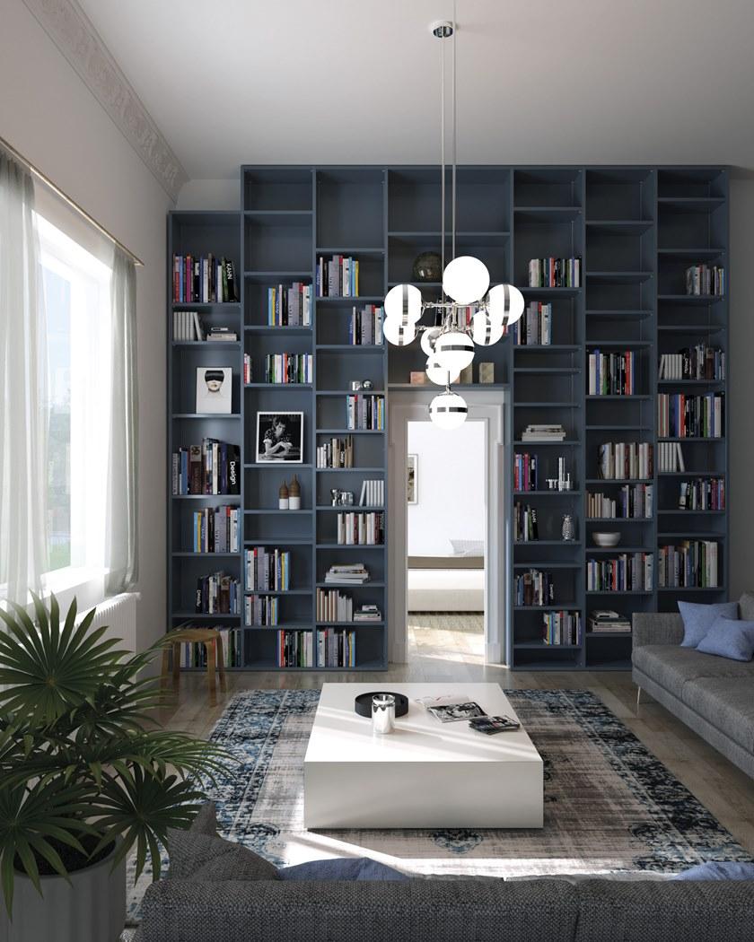 De Rosso Настенный книжный шкаф из пвх на заказ Alfabeto sun-id-1417983 - Вид №5