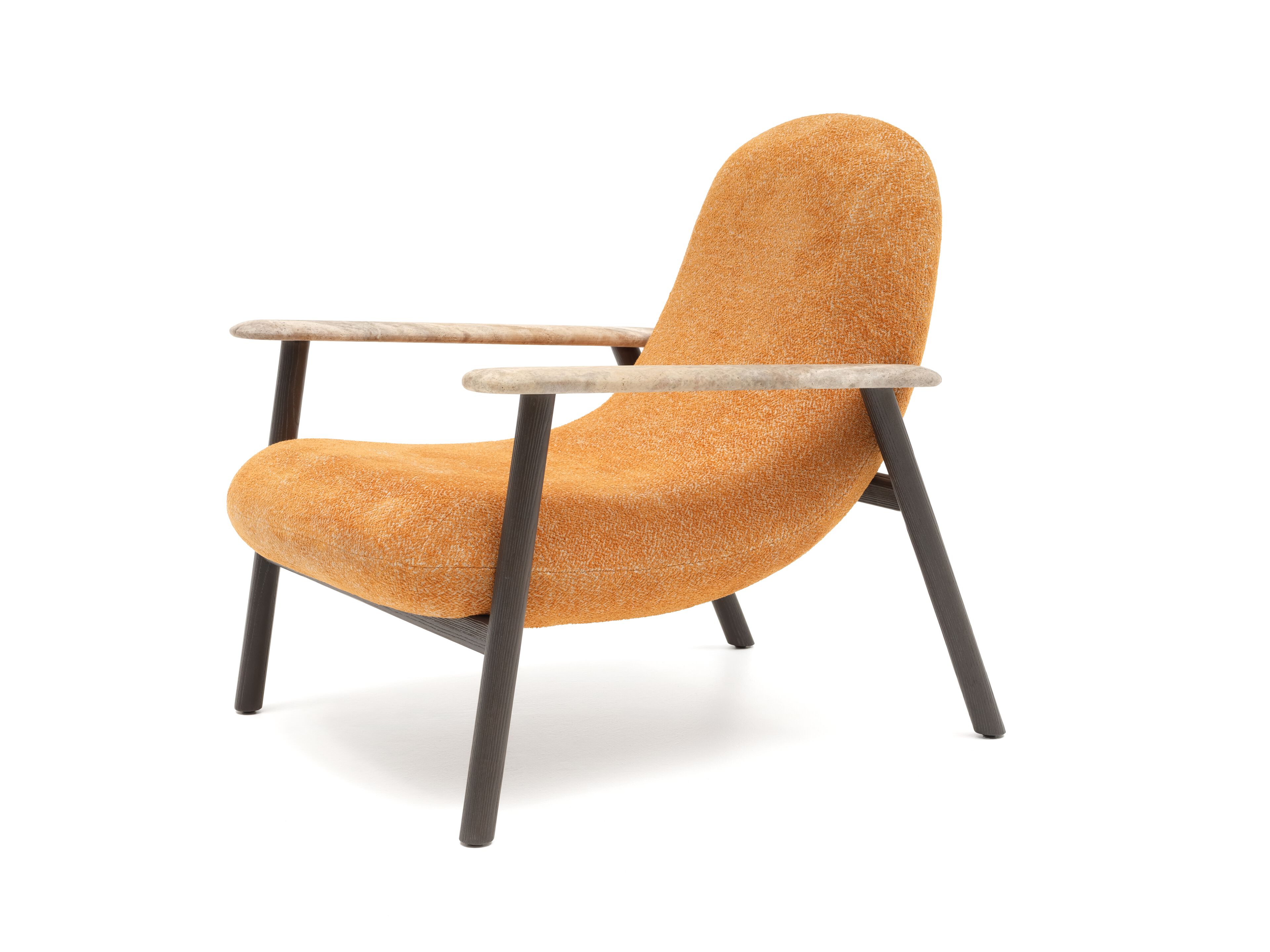 Тканевое кресло с подлокотниками Enne CAPRI ARCH-00131600