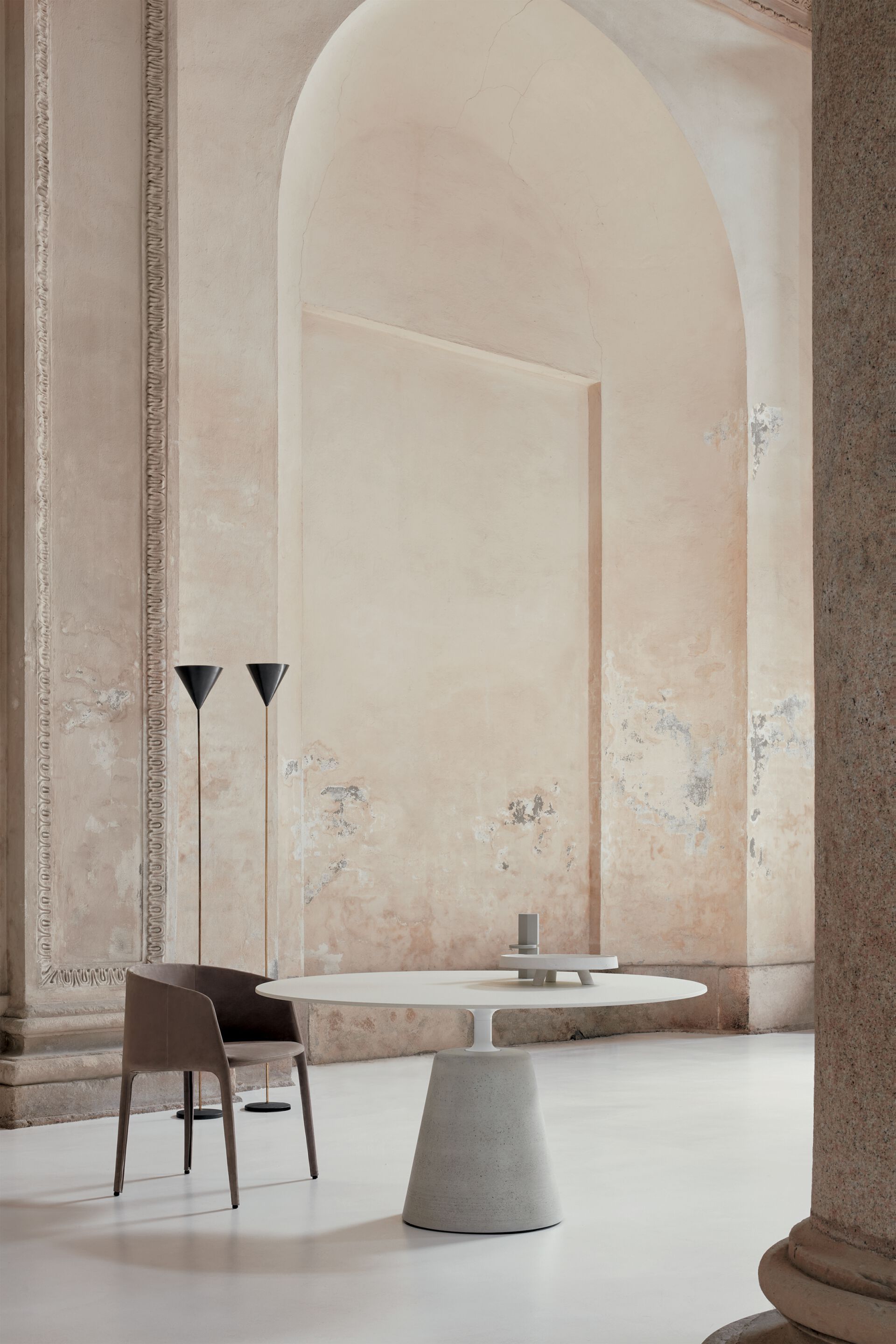 Квадратный стол MDF Italia Rock Table ARCH-00121470 - Вид №2