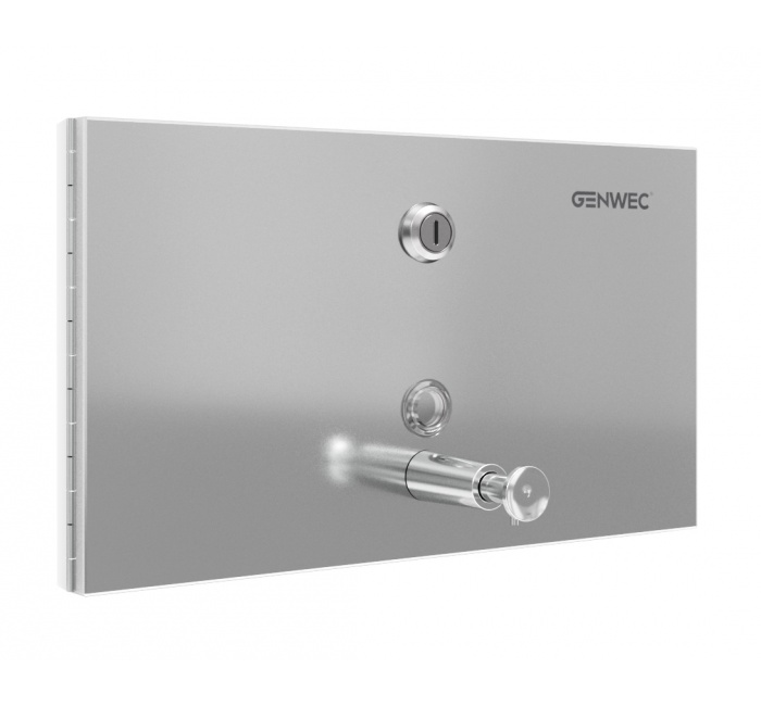 GW04 14 01 00 Genwec Дозатор мыла автоматический 1100мл АБС белый 