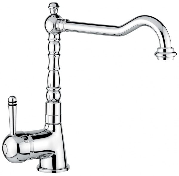 40516BO Смеситель Laguna 40516 для кухни, цвет белый-золото EMMEVI