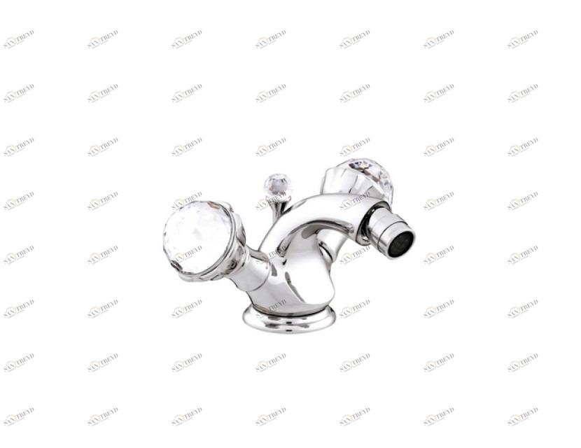 036225.000.50 Смеситель для биде на одно отверстие с кристаллами сваровски Яркий хром Mestre Atlantica