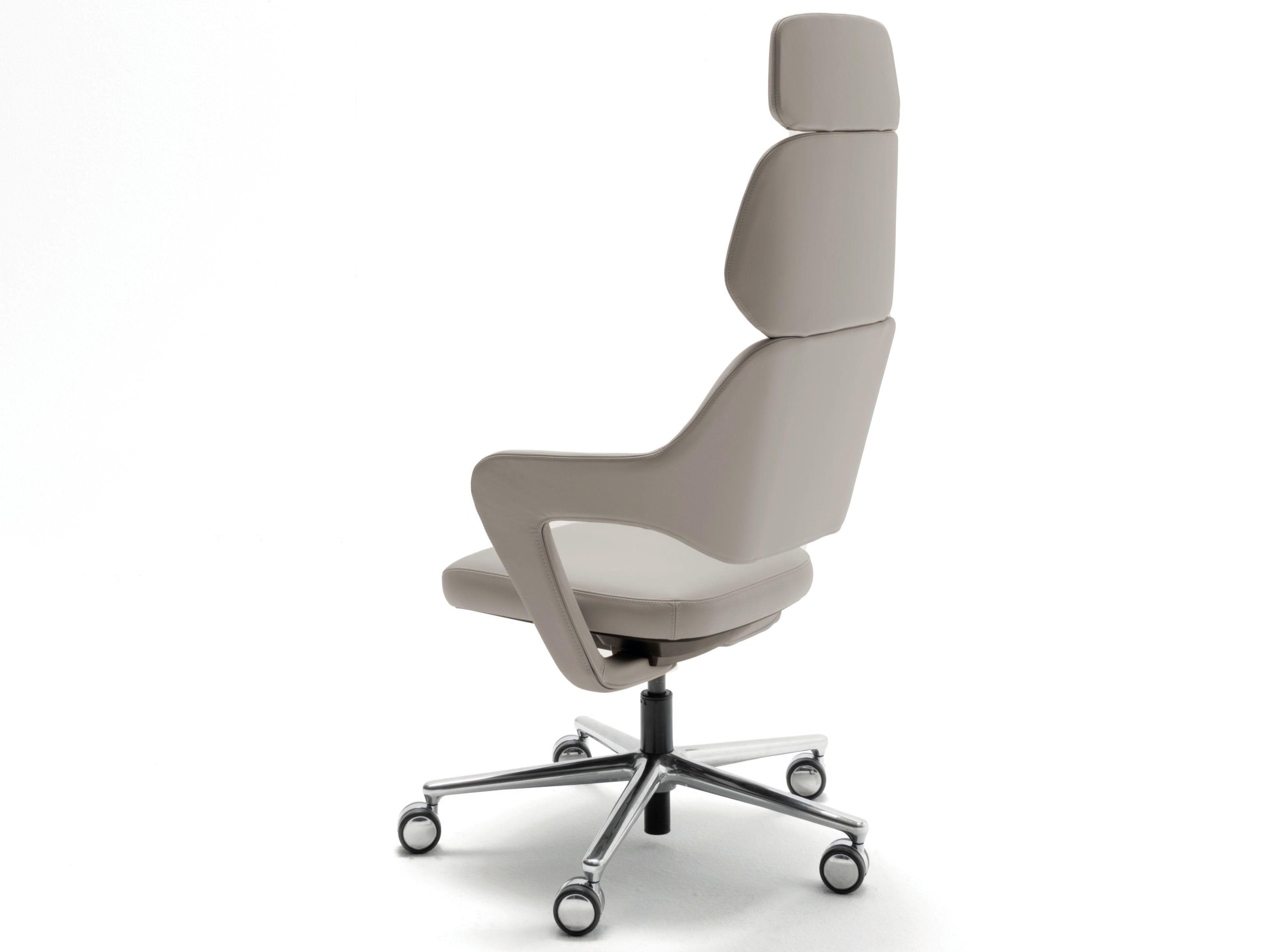 5-спицевое кожаное вращающееся офисное кресло с подлокотниками ESTEL GROUP Ergofit ARCH-00026931 - Вид №1