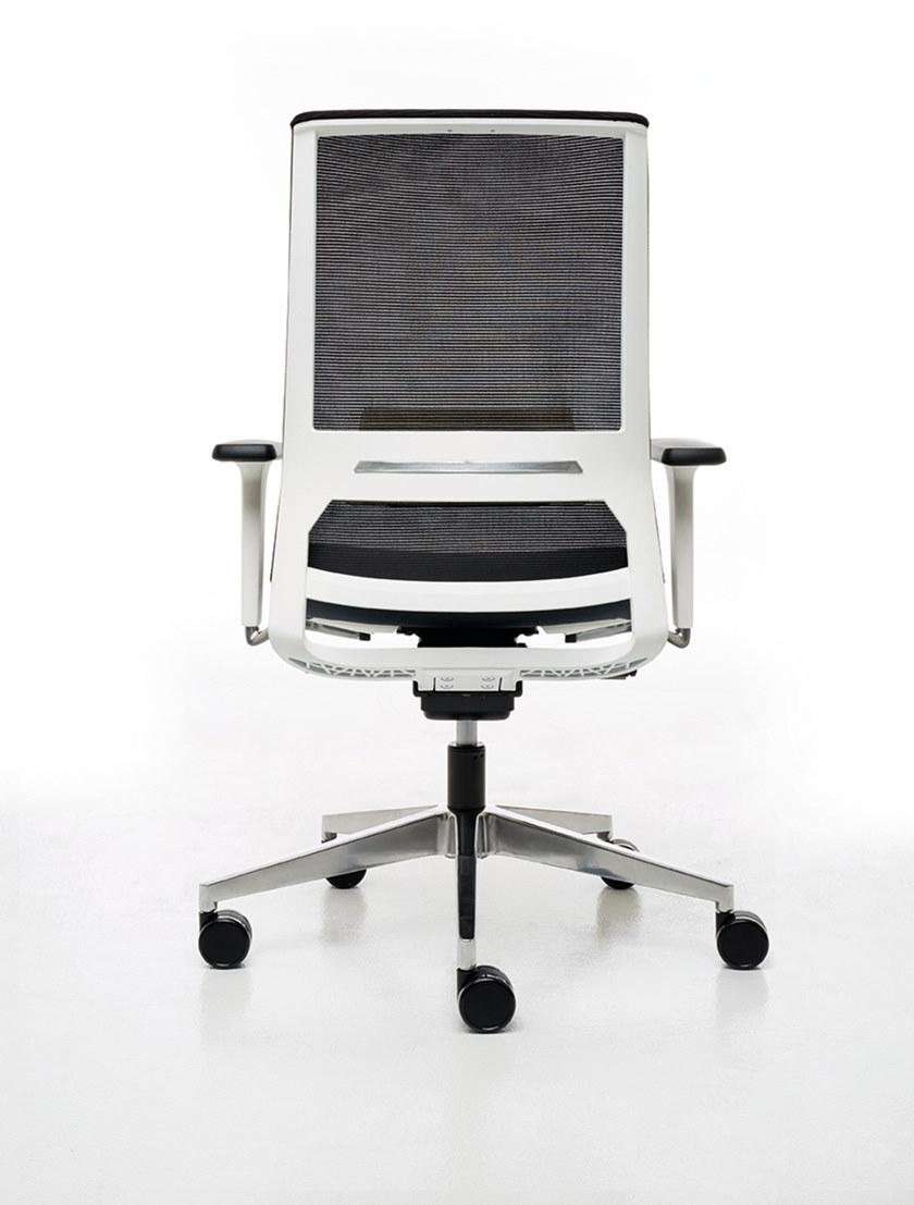 Linea Fabbrica Офисный стул 5 спиц с подлокотниками Logica white sun-id-1403979 - Вид №2