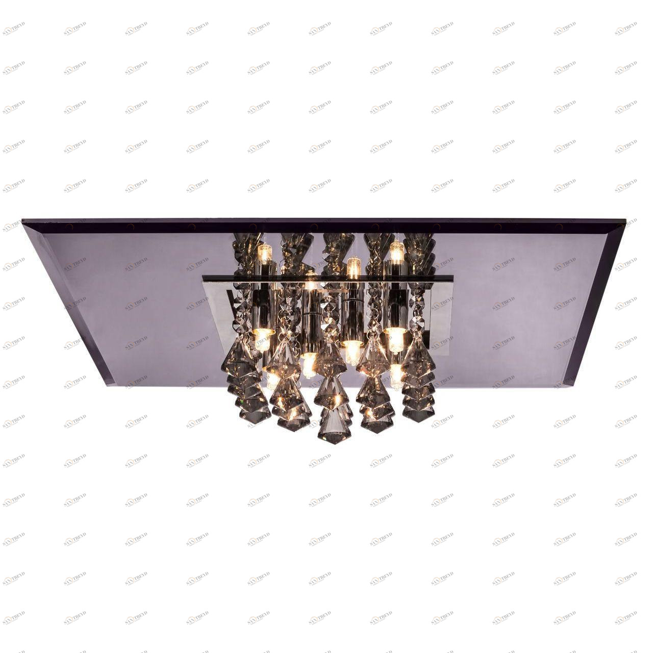 Потолочный светильник Silver Light Status 801.50.6 SILVER LIGHT STATUS MIRROR 203741 Бронза;зеркальный 