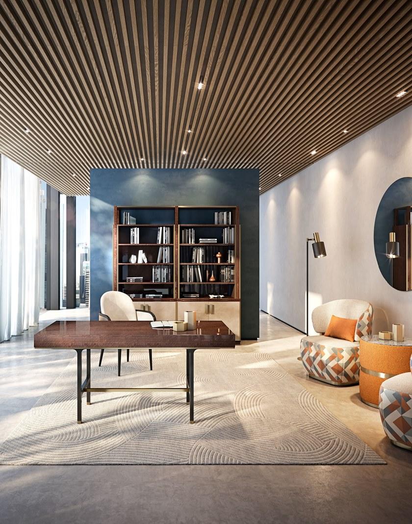 Capital Collection Деревянный книжный шкаф с ящиками Hug sun-id-1450632 - Вид №3