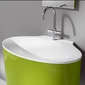 Композиция №6 Pli Collection комплект мебели для ванной комнаты Burgbad