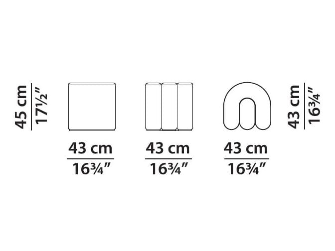 Свободная форма кожаный пуф Baxter Адель ARCH-00136989 - Вид №6