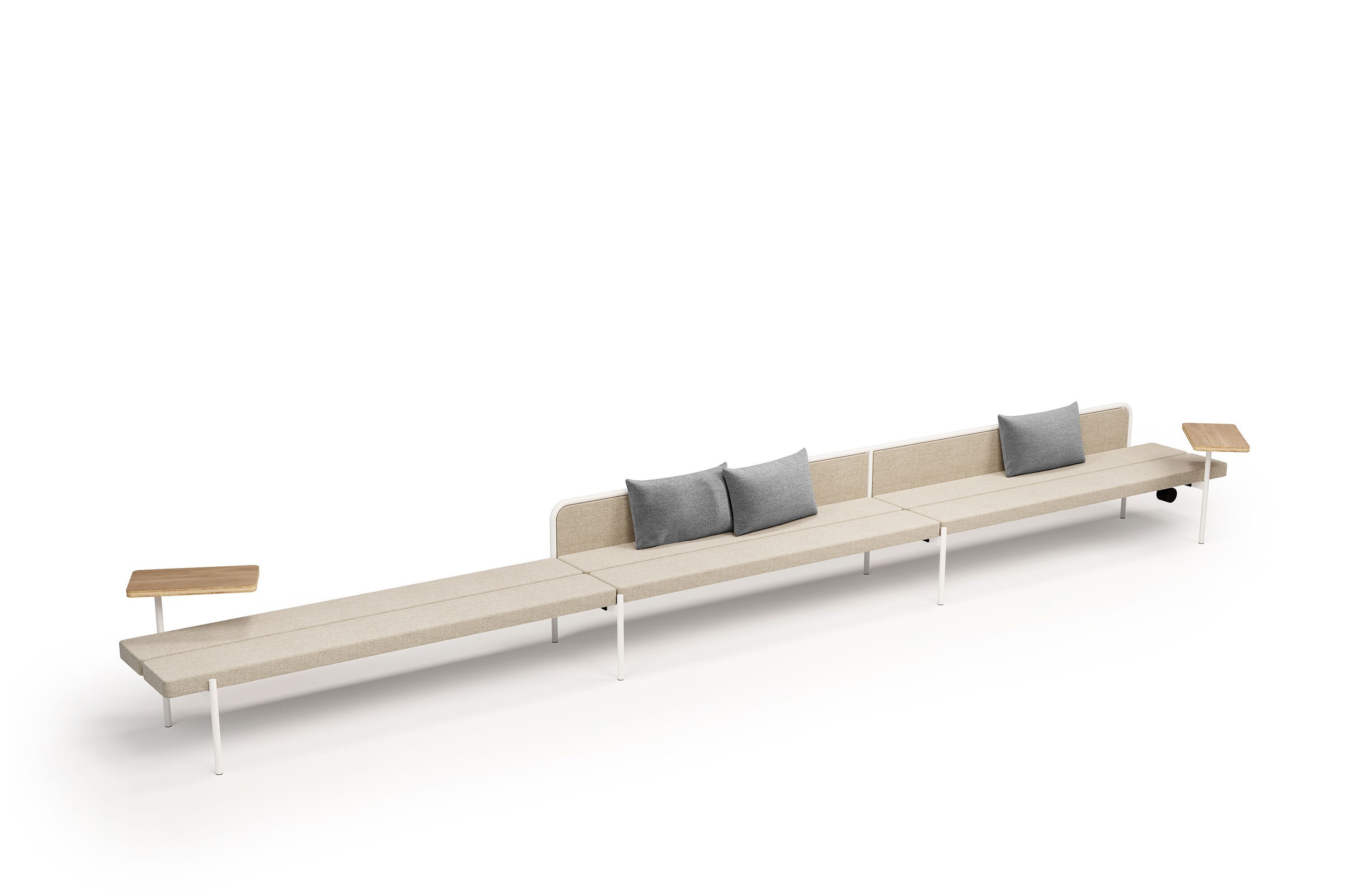 Модульная мягкая скамейка из ткани Established&Sons Island ARCH-00100058 - Вид №5