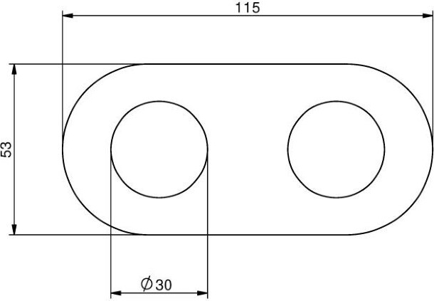 72132 Крючок подвесной цвет хром LANGBERGER molveno - Вид №2
