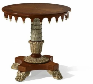 OAK Журнальный столик из цитронье, розового дерева и красного дерева Galleria