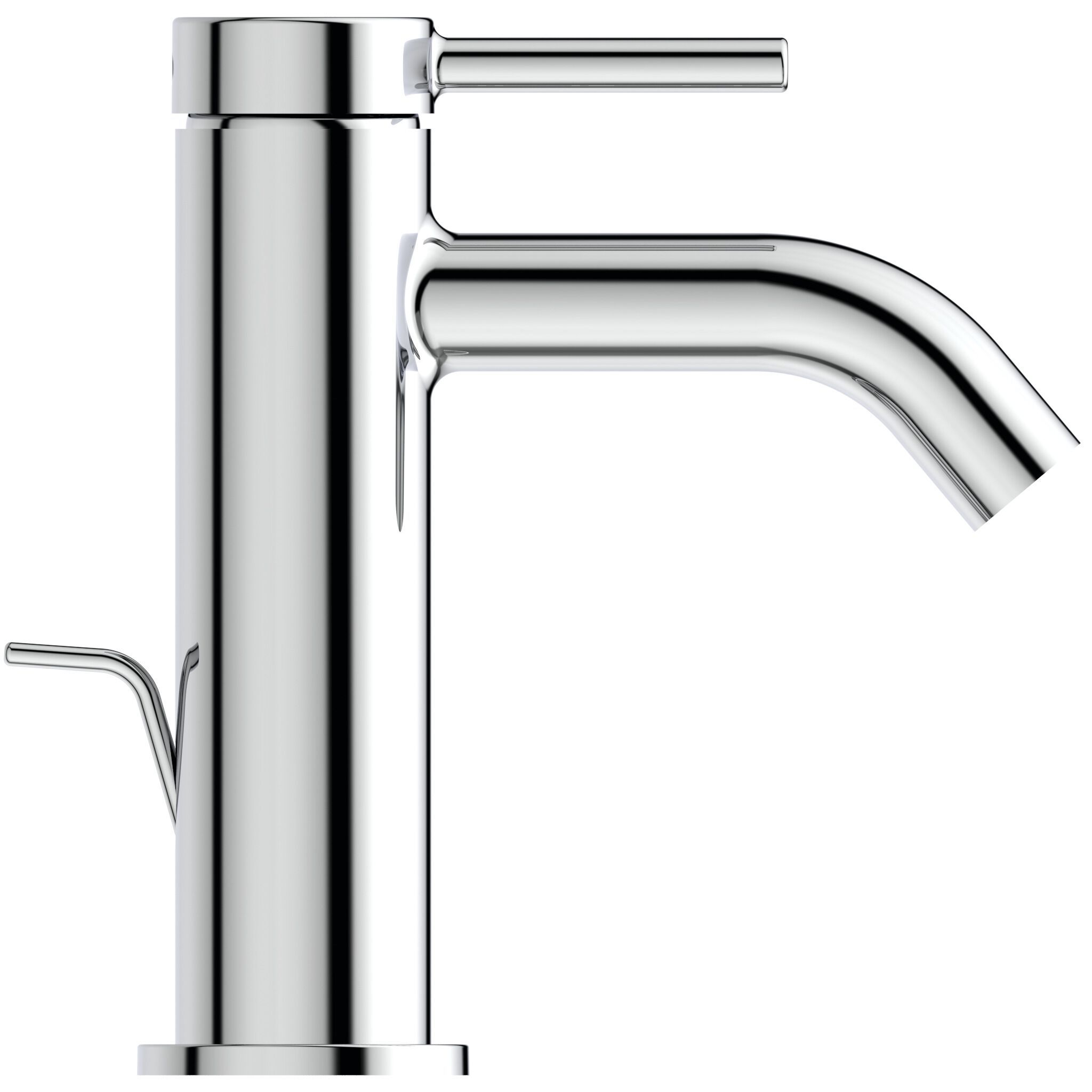 Однорычажный смеситель для раковины с автоматическим сливом Ideal Standard Ceraline Nuovo ARCH-00054714 - Вид №1