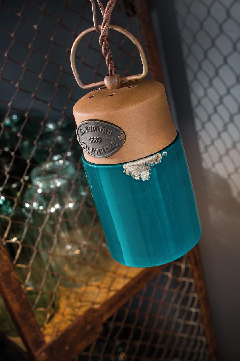 FERROLUCE Подвесной светильник из керамики Industrial C1620 - Вид №1