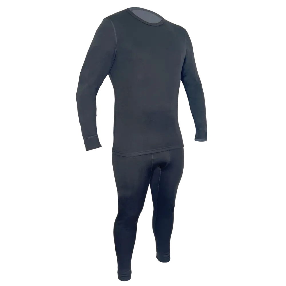 Мужской комплект термобелья THERMOTOUR М.8013 черный 89398846 Outdoor STLM-1466668