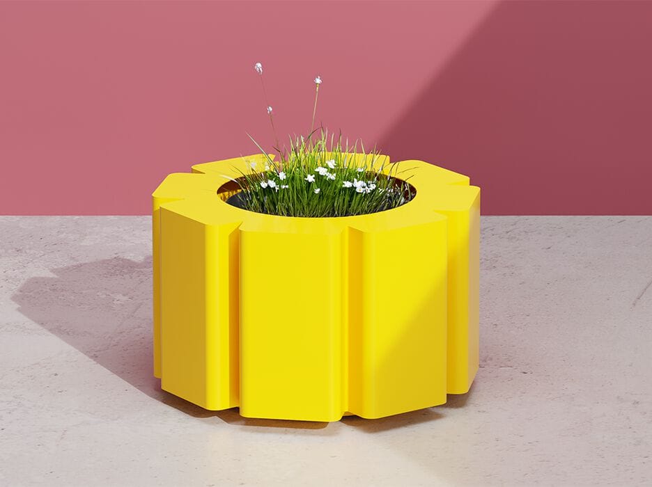 Плантатор из оцинкованной стали DIMCAR ARCH-00142028 - Вид №1